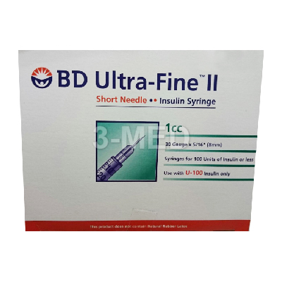 BDS06 - BD胰島素針筒連針咀 1cc 30G x 8mm