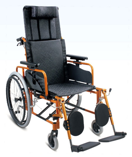ICDF908 - 鋁合金高背躺式輪椅