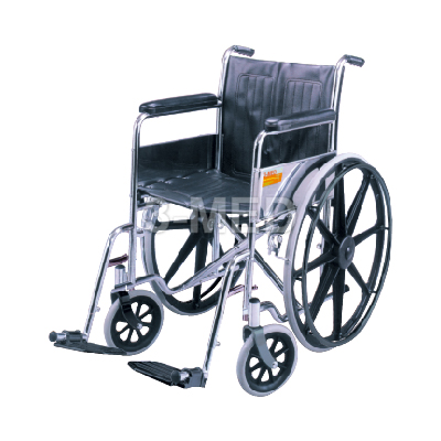 R0001 - 18"座闊輪椅(固定扶手及腳踏)