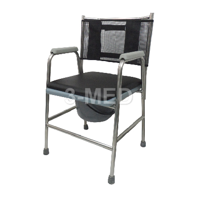 R0037SS - 無轆便椅(不銹鋼)