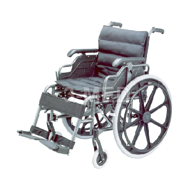T-EAL046 - 16"座闊鋁製舒適輪椅(後翻可拆式扶手及活動腳踏)